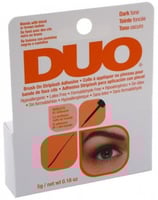 صمغ رموش مع فرشاة ( داكن ) البرتقالي من دو