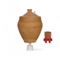 فخار زير بديل قاروره البرادة 5 لتر من تربة المدينة