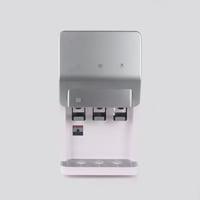 براده بفلاتر داخلية مدمجة لون رصاصي مع ابيض - متجر...