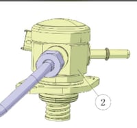 طرمبة بنزين الضغط العالي شانجان CS35 بلس موديل 202...