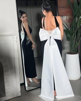 فستان سهرة باربي أسود بفيونكا وتطريز يدوي – كيوتشي...