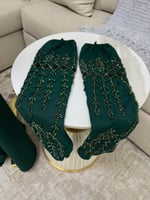 فستان سهرة تب بتطريزات فخمة | Cutecci