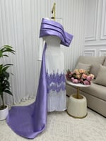 فستان سهرة انيق صدر كسرات | Cutecci