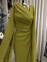 فستان جورجيت صدر كسرات