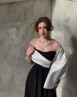 فستان أسود كلاسيكي فخم من كيوتشي | فخامة سعودية 20...