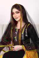 جلابية يوم التأسيس لونين مع طرحة