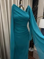 فستان جورجيت صدر كسرات