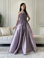 فستان سهرة طويل تب فخم | Cutecci