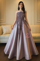 فستان سهرة طويل تب فخم | Cutecci