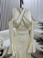 فستان بيج سي واي ربط فخم من كيوتشي | موديل عصري لل...