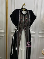 جلابية رمضانية لونين بتفاصيل روعة من كيوتشي