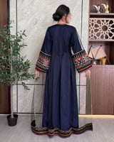 جلابية سعودية ملكية تطريز بارز