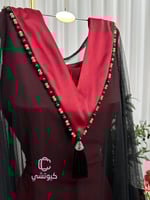 جلبية رمضاني فخمة بتطريز يدوي ولمسات عصرية – ماركة...