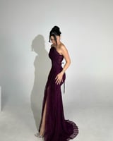 فستان غارنيت لا دانتيل | Cutecci