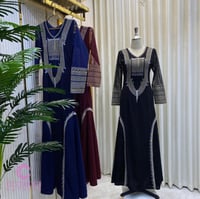 جلابية يوم التأسيس مطرزة أنيقة