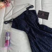 فستان سهرة كحلي أسرار الليل