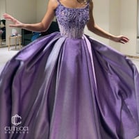 فستان سهرة ميكادو صدر تطريز من CUTECCI – فخامة الب...