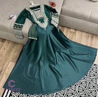 جلابيه عسيري فخمة بتطريز كمبيوتر