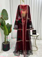 جلابية عسيري انيقة مع بشت تل