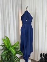 فستان كسرات سهرة ربطة عنق انيق وراقي