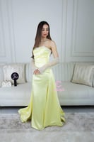 5 أسباب لاختيار فستان سهرة أصفر فخم من كيوتشي