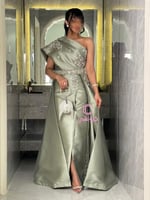 فستان سهرة ميكادو اصلي تصميم مميز