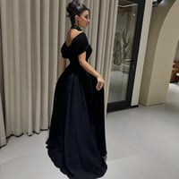 فستان كريب استرتش ليكرا مطرز من كيوتشي CUTECCI