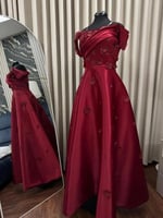 فستان احمر صدر تب مورد