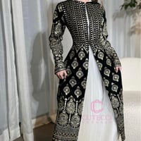 جلابية رمضاني ملكي قطعتين 2025 | كيوتشي CUTECCI