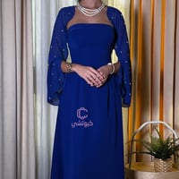 فستان نيلي ناعم توب من كيوتشي CUTECCI – إطلالة فخم...