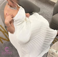 فستان سهرة أوف وايت | 5 مميزات مع CUTECCI