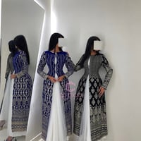 جلابية رمضاني ملكي قطعتين 2025 | كيوتشي CUTECCI