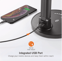 - تاوترونكس إضاءة ليد مع شاحن وايرلس بقوة 10/7.5 و...