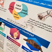 لوحة تعليمية خصائص و أنواع الثديات