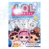 دفتر تلوين LOL