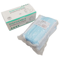 حزمة من 50 كمام ثلاثي الطبقات