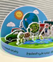 مجسم الثلوث / البيئة