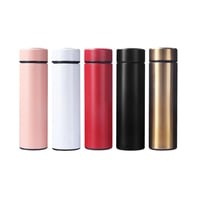 مطارة ذكية استانلس ستيل 500 مل مع شاشة LED لعرض ال...