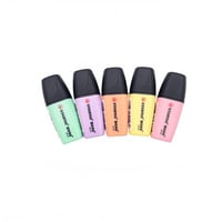 أقلام التظليل بوس ميني من ستابيلو - 5 ألوان