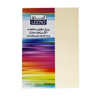 ورق مقوى 5 الوان - 160 جرام - A4 - لينو