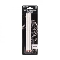 أقلام فحم دونا - أبيض - 3 حبة