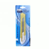 مشرط بلاستيك لينو بقفل أمان - حجم وسط 18 مم - عدة...