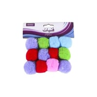 كرات بمبم كبيرة للفنية - دنيا