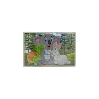 تركيبة خشبية للأطفال - حيوانات - SYF