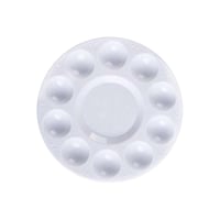 باليتة ألوان بلاستيك دائرية – أداة خلط الألوان للر...