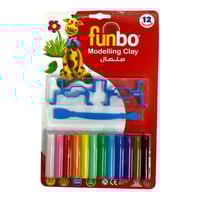 صلصال فنبو 12 لون – طين تشكيل آمن للأطفال مع أدوات...