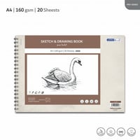 كراسة رسم A4 | 160 gsm من لينو - 20 ورقة