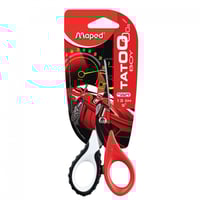 مقص مابيد - tatoo - (زهري/أحمر)