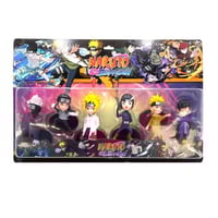 طقم مجسمات ناروتو للأطفال 6 قطع