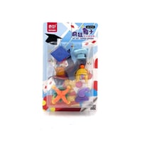 ممحاة بأشكال متنوعة